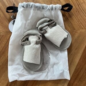 Donsje Lilo Leather Cow Hair Sandal